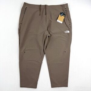 The North Face Tekware Grid Pant Size XXL Mens Falcon Brown Short Length NEW